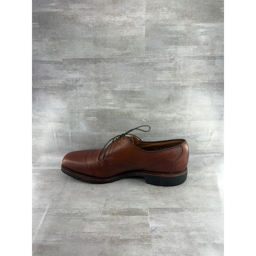 Allen Edmonds Badlands Brown Leather Derby Shoes Men Sz 9.5 E 2952 Made in USA